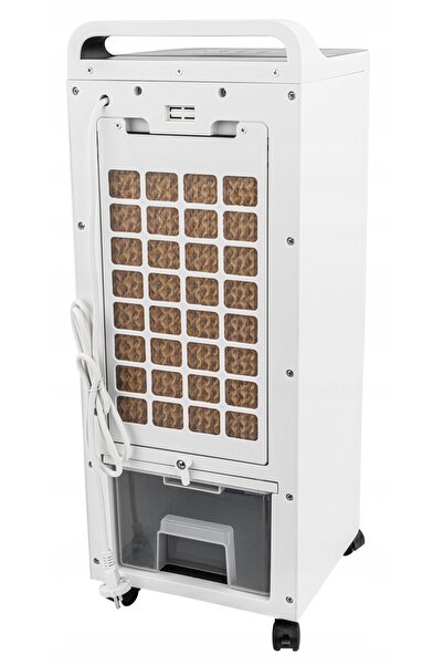 innature Ventilator vertical pe stâlp, cu apă, de podea, cu oscilație, teleco...