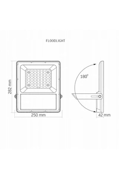 VİDEX Proiector halogen cu panou solar LED 100W, senzor de amurg + telecomandă