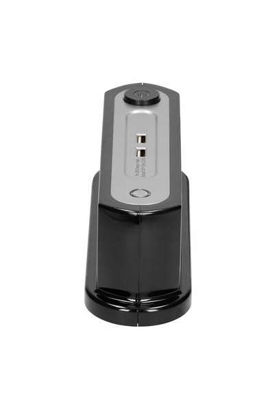 Orno Prelungitor de birou cu întrerupător, 3 prize + 2 porturi USB