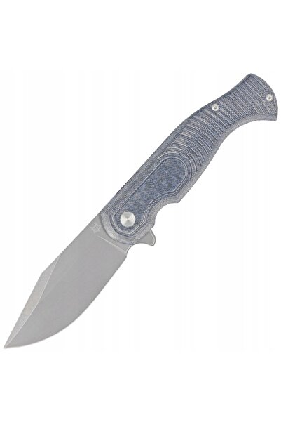 Fox Cuțit pliabil Eastwood Tiger Denim Micarta, Coarse Stonewashed CPM S90V
