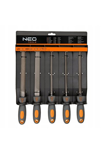 NEO Tools Pilniki pentru metal, set de 5 bucăți.
