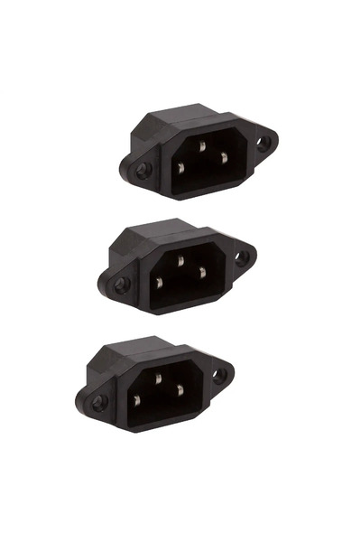 OEM Set 3 mufe tata PC 10A 250V montabile pe panou M`N`C 05239-3