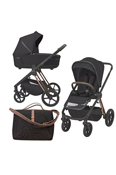 Espiro Carucior de copii premium 2in1, MILOO 2.0, 0-22kg, toate accesoriile i...