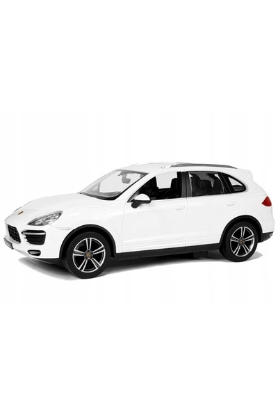 Rastar Mașină RC Porsche Cayenne cu telecomandă, albă, 1:14