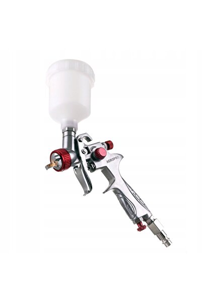 Aeropro Pistol de vopsit cu pulverizare MINI HP 0,8mm, rezervor de 125ml
