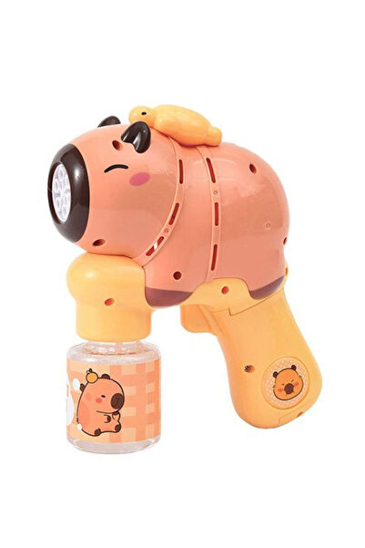 WaltStore Pistol baloane 2‑in‑1 cu muzica Capybara – jucarie interactiva pent...