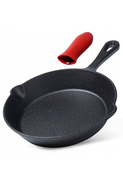 Vilde Tigaie din fontă cu capac din silicon, grea, CAST LINE 20 cm