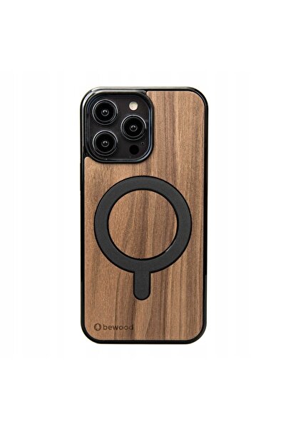 BewooDesign Husă din lemn Bewood pentru iPhone 15 Pro Max, Nucă americană, cu...