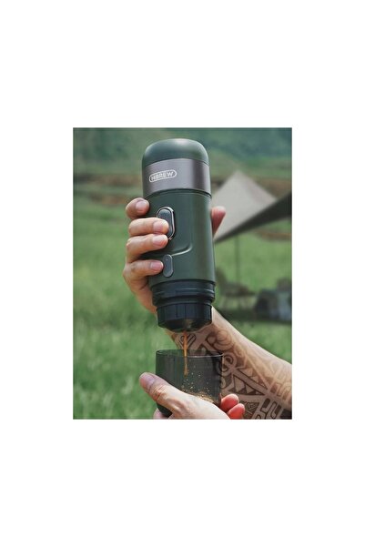 HIBREW Espressor portabil 3 în 1 cu husă H4B_GN