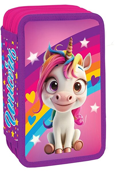 S COOL Penar echipat S-Cool, 3 fermoare, 39 piese, Unicorn