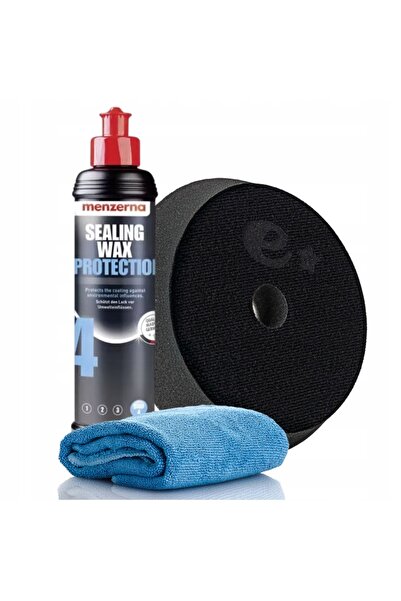 Menzerna Ceară auto SW Protection + Pad de lustruit 140mm moale + Fibră