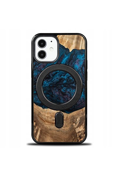 BewooDesign Husă Bewood Unique pentru iPhone 12 Mini - Planete - Neptun cu Ma...