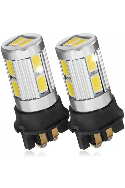 EinParts Automotive Becuri LED PW24W 10SMD 5630 CANBUS ALB 6000K 2 BUCĂȚI
