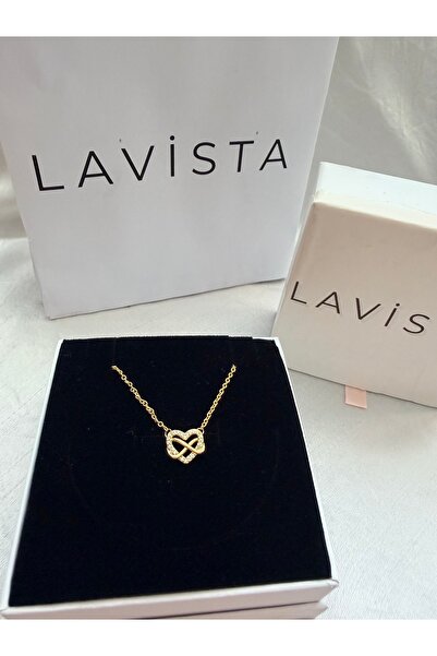 Lavista Silver Sonsuz Kalp Gümüş Kolye
