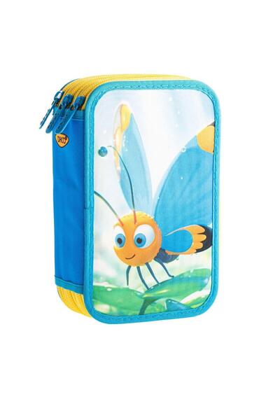 daço Несесер с 3 ципа, без подплата, Butterfly Daco
