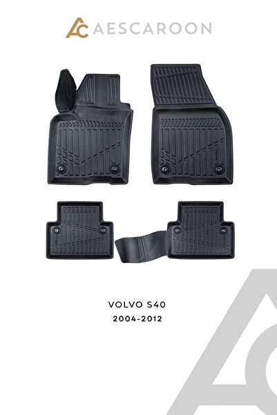 Volvo S40 2004-2012 Arası 3D Havuzlu Paspas