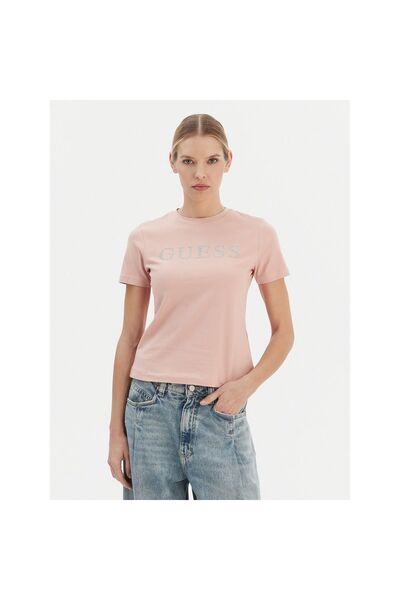 Guess Tricou de damă V6RI20J1314 Roz