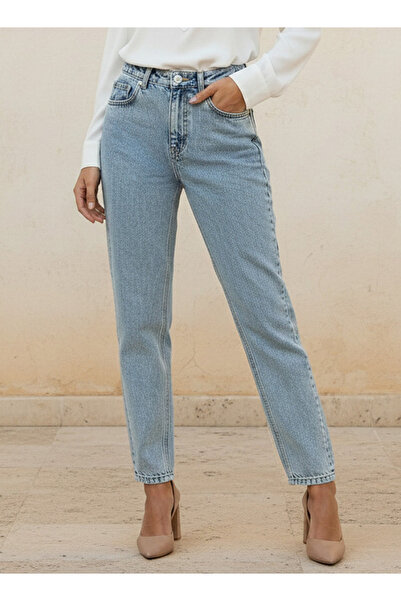 DNM High-Rise Mom Jeans