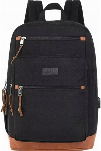 NO BRAND Rucsac pentru laptop CANYON BPS-5 15.6 inch Negru-maro
