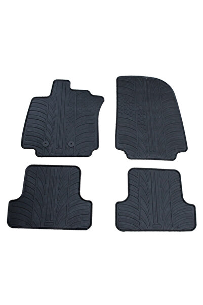 Gledring Πατάκια καουτσούκ για Renault Clio 3 (2005-2012), 4 τεμάχια.