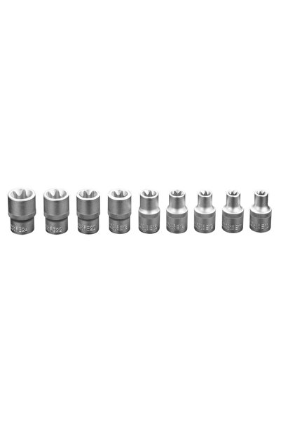 NEO Tools Комплект вложки Торкс горни и долни 1.2'' CrV 9 броя