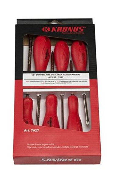 Unior Top Bottom Set of 6 screwdrivers