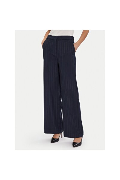 MARYLEY Pantaloni de damă din material textil 25IB598/M17/35BL Bleumarin