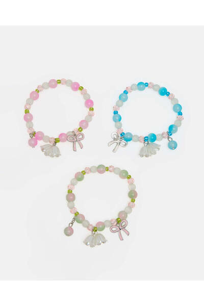 REDTAG Girls Assorted Bracelet Set 3 Pieces