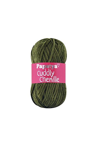 Genel Markalar Cuddly Chenille Kadife 6950 Haki Yeşil