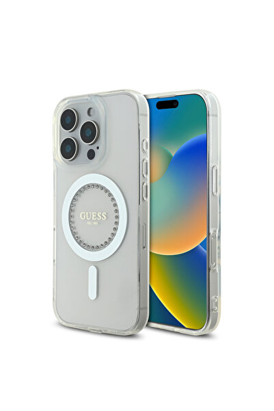 OEM Guess Magsafe “Rhinestones” Hard Case Θήκη προστασίας από σκληρό πλαστικό...
