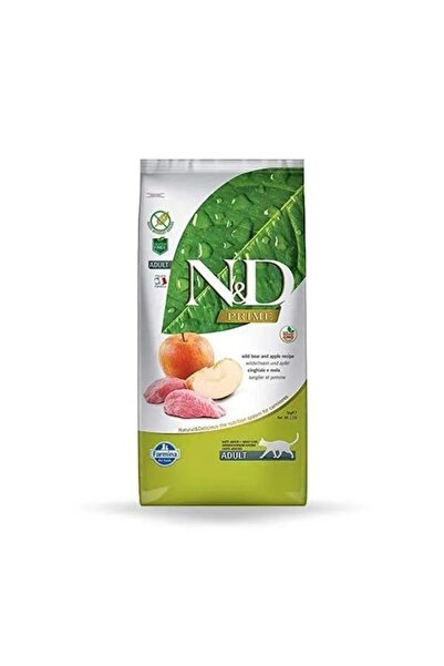 NO BRAND Hrana pentru pisici FARMINA Wild boar cu măr Adult 5 kg