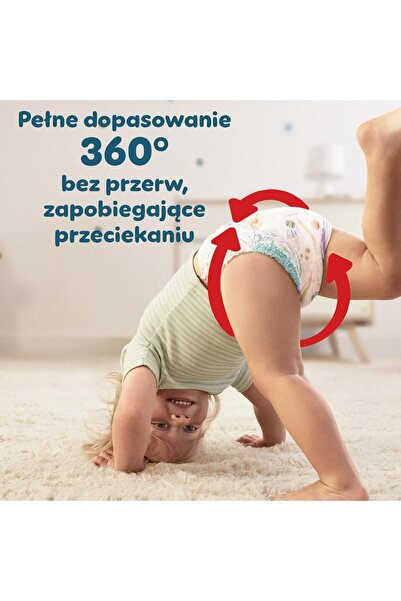 Pampers Pieluchomajtki Pants 3 (204 bucăți)
