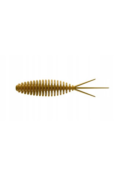 NO BRAND LIBRA LURES Turbo Worm 5.6 cm Cafea Lapte