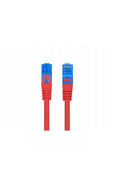 NO BRAND Cablu RJ-45 - RJ-45 LANBERG 1 m Roșu