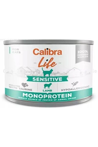 NO BRAND Hrană pentru pisici CALIBRA Life Sensitive Carne de miel 200 g