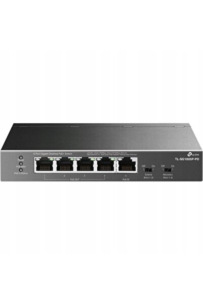 NO BRAND Switch TP-LINK TL-SG1005P-PD Gigabit Ethernet, 5 porturi, Funcție PoE