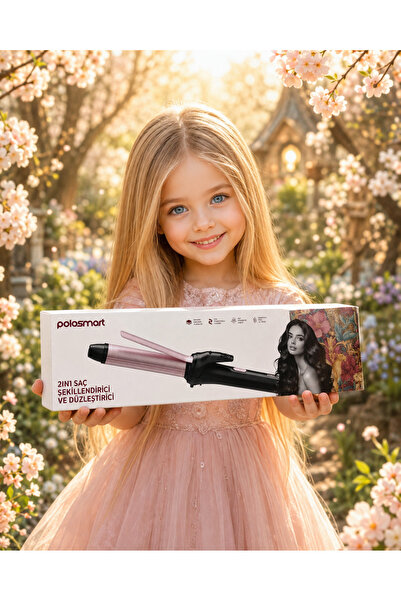 Polosmart 2-in-1 Hair Styler and Straightener