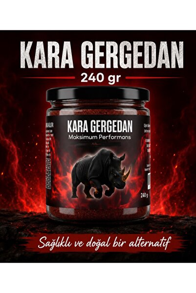 Genel Markalar KARA GERGEDAN Doğal Bitkisel Destek 240 gr