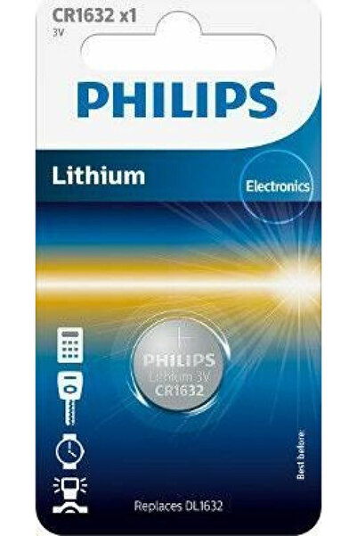 Philips Μπαταρία ρολογιού λιθίου CR1632 3V 1 τεμάχιο