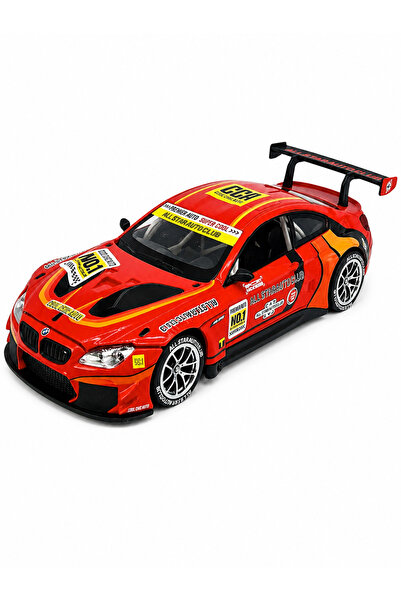 Genel Markalar BMW M6 GT3 1:24 Model Araç Die Cast Oyuncak Araba Metal