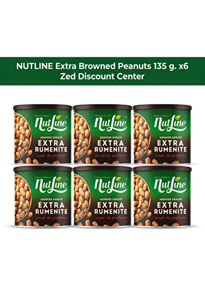 Nutline Arahide extra prăjite 135 g. x6