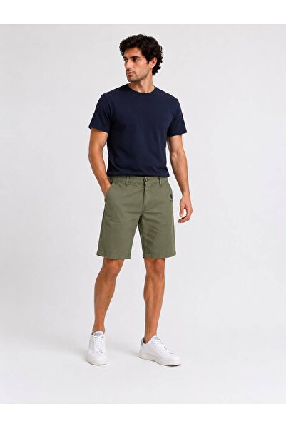 da collection Men's gabardine shorts