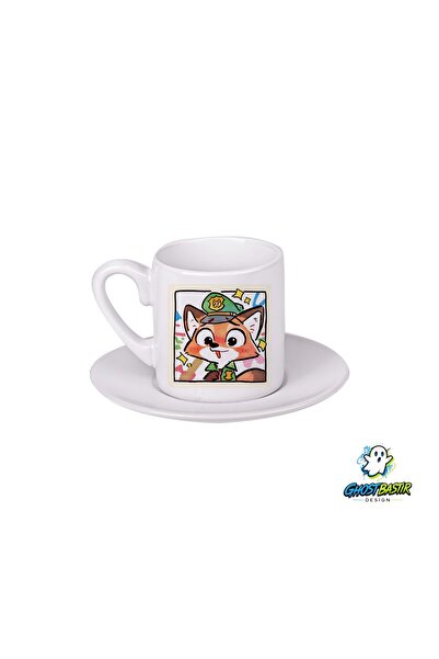 Ghostbastır Design Zootropolis Nick Turkish Coffee Cup 0192