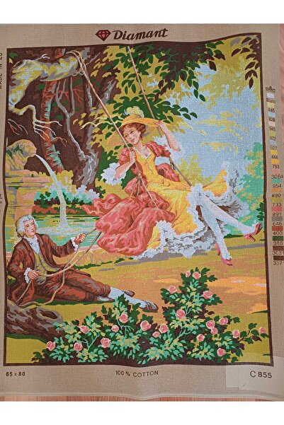 gobelin 65*80 cm Vintage Tapestry Swing with String