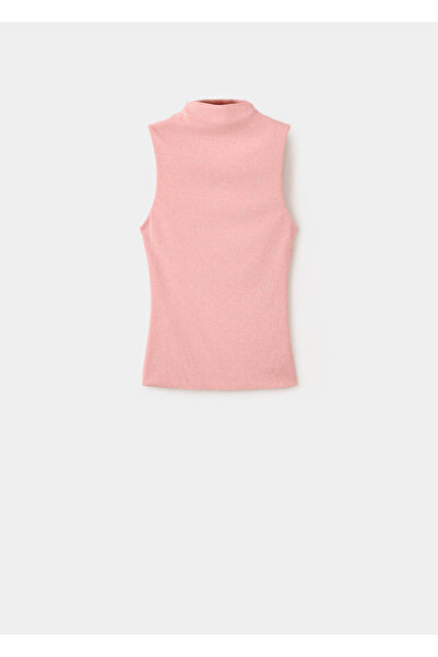MANGO Woman Fitted fine-knit top