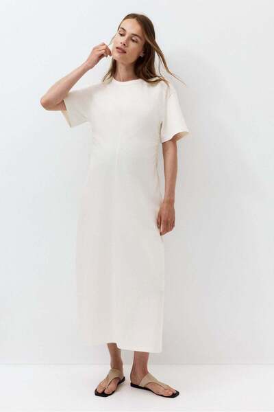 H&M MAMA Cotton T-shirt dress