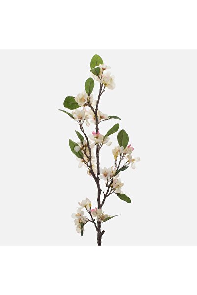 OEM Decorațiune ramură artificială de floare de migdal, roz crem, de 98cm
