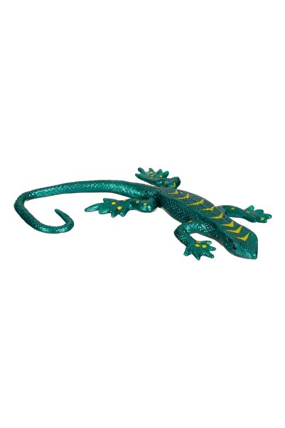 OEM Jucărie elastică iguană verde - 24cm