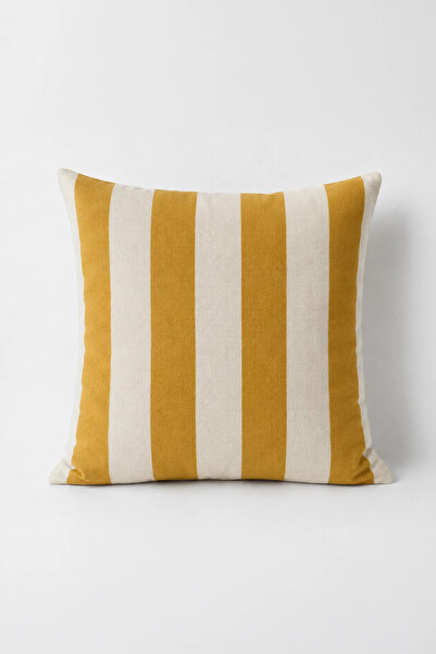 dekomall home & living غطاء وسادة مزخرف مخطط