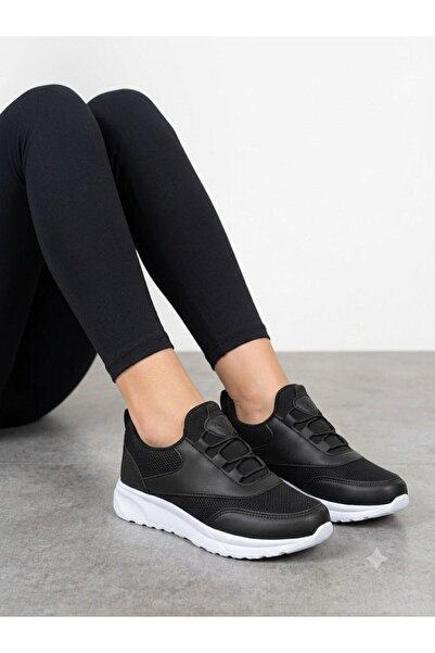 Lütfi Women's black slip-on easy wear ultra lightweight orthopedic sole daily...